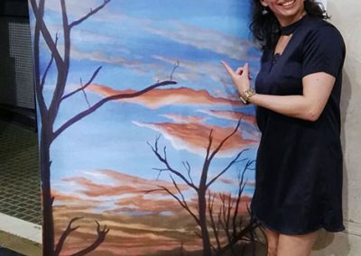 banner de Expo Renacer en Epecuen 2018 by Gisela Garcia Gleria