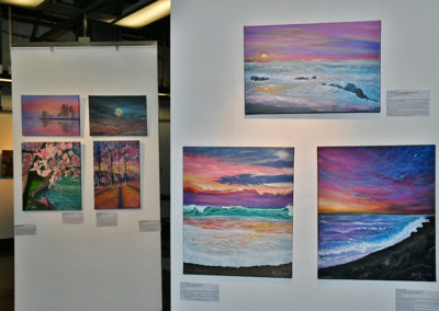 cuadros de la expo by Gisela Garcia Gleria