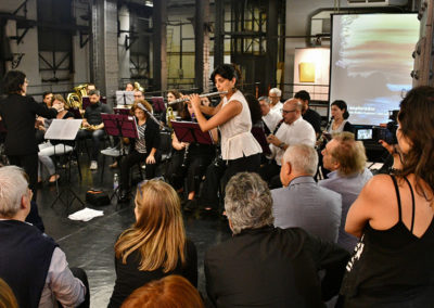 flautista en concierto