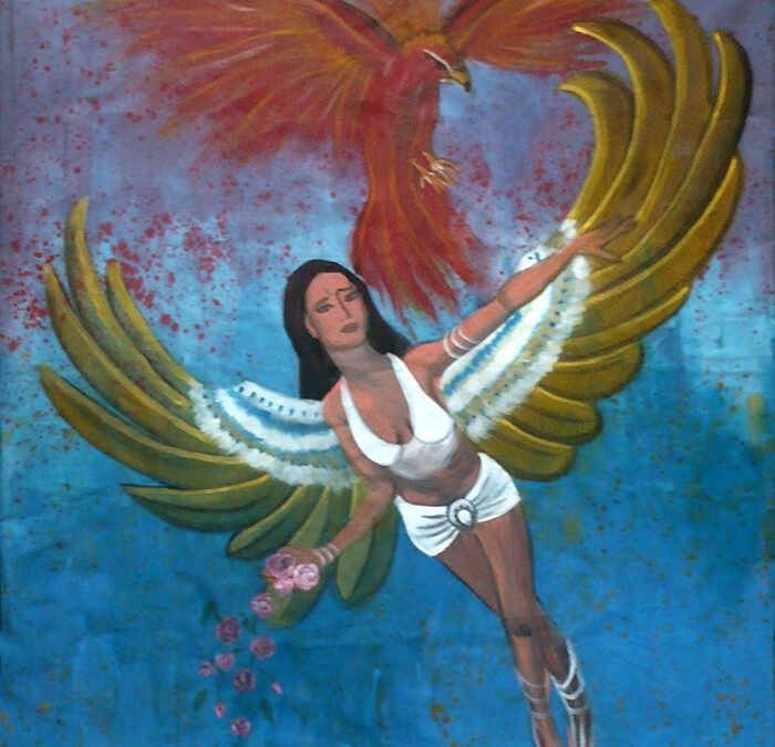 Ángel del Pájaro de Fuego