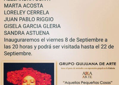 Aquellas pequeñas cosas Gisela García Gleria