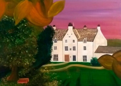 Easter Elchies House - Un atardecer de otoño by Gisela Garcia Gleria