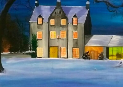 Easter Elchies House - Una noche de invierno by Gisela Garcia Gleria