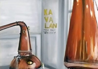 Los alambiques de Kavalan