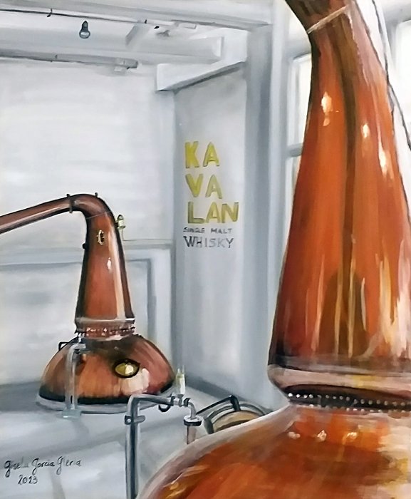 Los alambiques de Kavalan