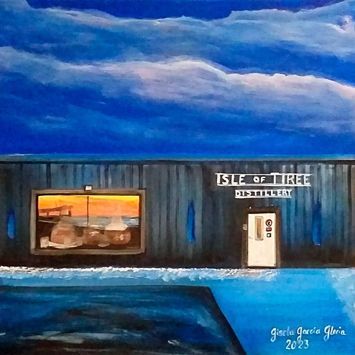 Noche azul sobre Tiree