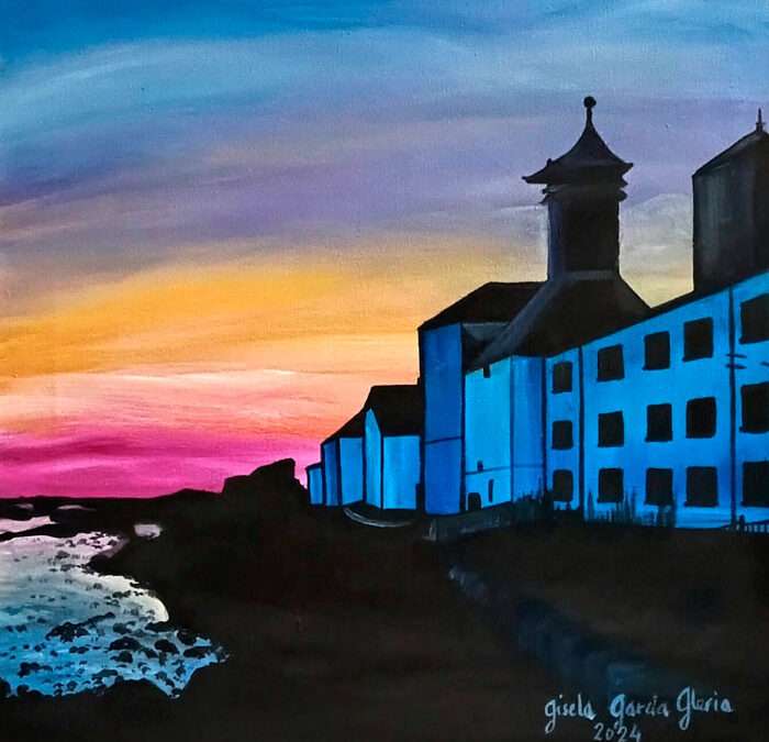 El atardecer y Laphroaig