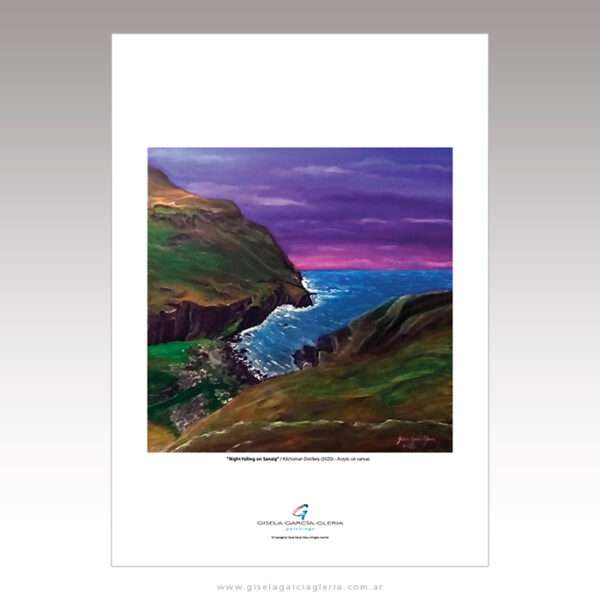 Cae la noche en Sanaig by Gisela Garcia Gleria
