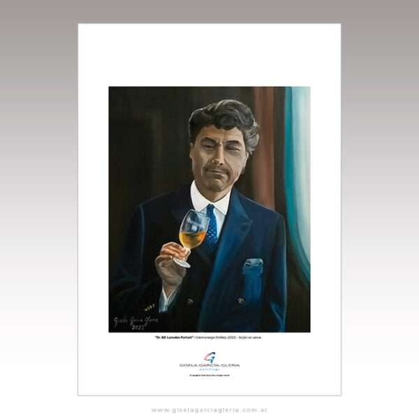Retrato del Dr. Bill Lumsden by Gisela Garcia Gleria
