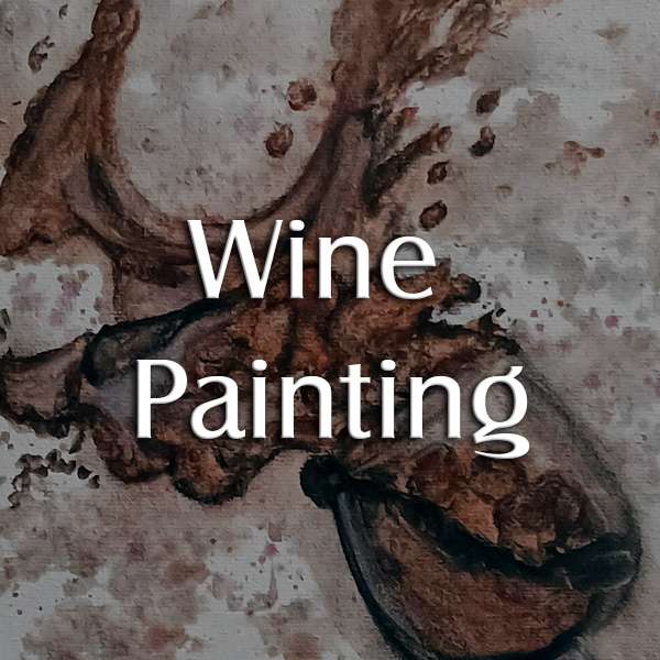 Pintura con Vino
